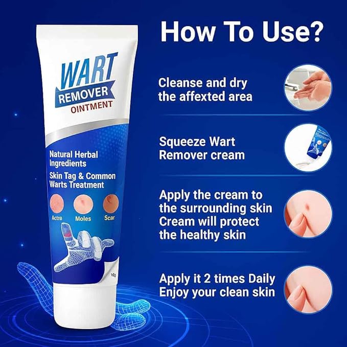 (Pack of 2) Wart Remover Cream