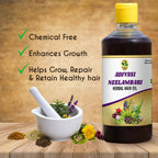 Adivasi Hair Oil Neelambari Herbal Hair Oil (125ml) – Traditional Forest Herbs Scalp Care Oil with Bhringraj & Amla for Long & Thick Hair