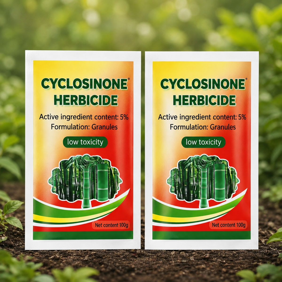 (Pack of 2) Cyclosinone Herbicide Weed Killer Granules