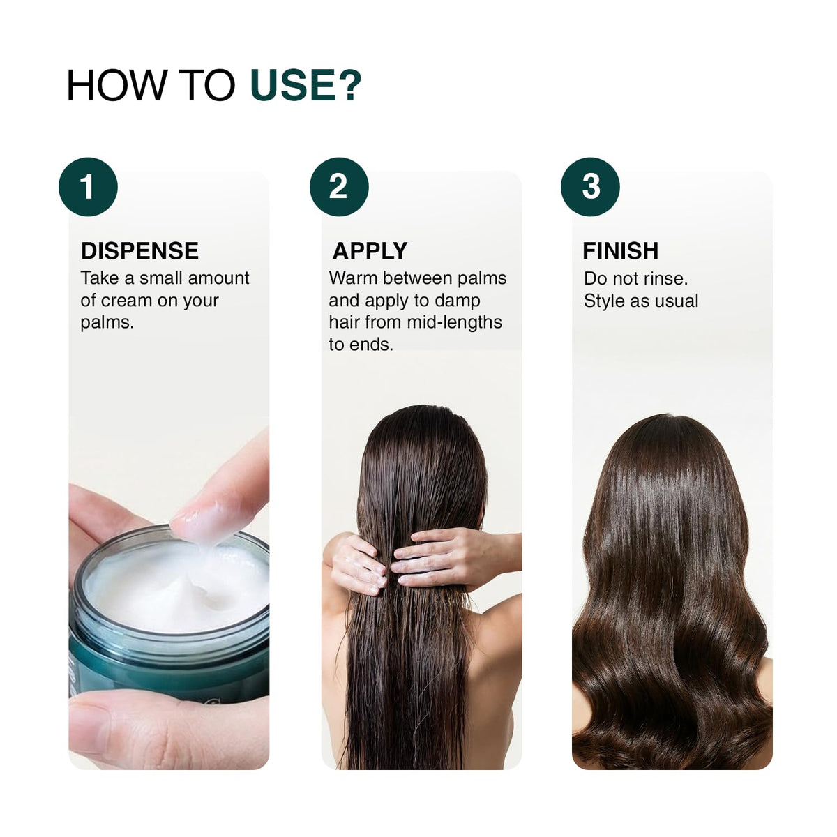 (Pack of 2) Hair Protein Cream Protein Hair Spa Cream – Deep Conditioning Treatment Cream for Frizz Control & Dry Damaged Hair