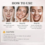 (Pack of 2) 345 Relief Cream Face Moisturizer – Soothing Skin Barrier Repair Gel Cream for Acne-Prone & Sensitive Skin