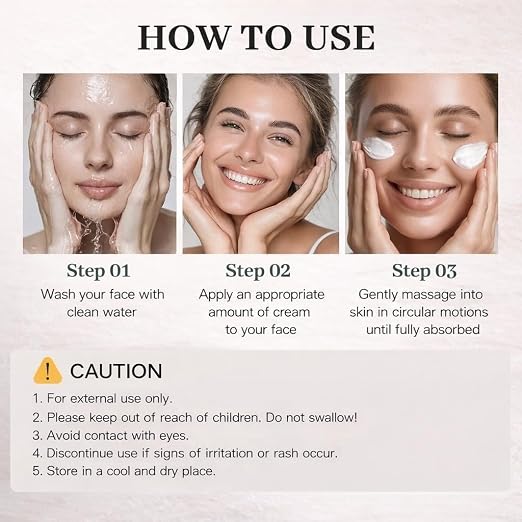 (Pack of 2) 345 Relief Cream Face Moisturizer – Soothing Skin Barrier Repair Gel Cream for Acne-Prone & Sensitive Skin