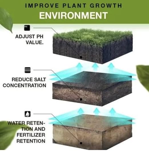 (Pack of 2) Soil Activated Treasure + Free Plant Booster – Organic Soil Conditioner & Root Growth Fertilizer for Potted Plants & Home Garden