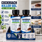 (Pack of 2) Cockroach Killer Gel Anti Cockroach Gel Bait – Fast Acting Roach Killer Paste for Kitchen Cabinets, Sinks & Home Pest Control