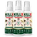 (Pack of 3) KillX Multi Insect Spray – Fast Acting Bed Bug Spray, Cockroach & Mosquito Killer for Home, Kitchen & Mattresses