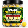 Snake Repellent Balls Natural Snake Deterrent – Advanced Herbal Shield Reptile Repeller for Home, Garden, Lawn & Farm Perimeter Boundary