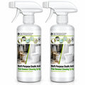 (Pack of 2) Toilet Cleaner Acidic Stain Removal Spray – Extra Strong Oxalic Acid Descaler for Hard Water Stains, Toilet Bowl & Tiles