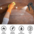 (Pack of 2) Wood Polish Furniture & Wood Polish Liquid – Natural Beeswax Spray & Door Polish for Teak Wood Furniture, Cabinets & Floor Restorer