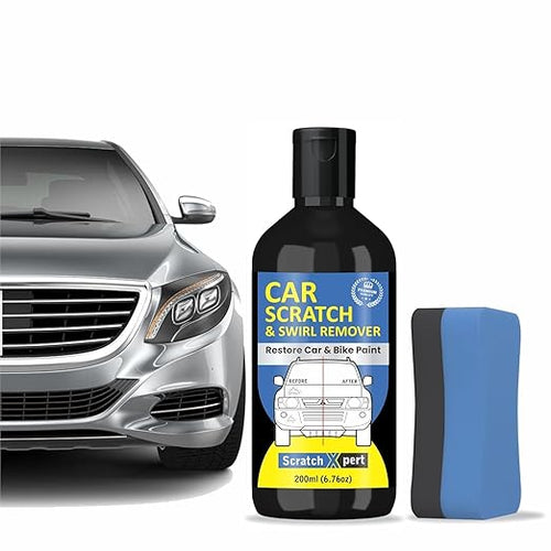 (Pack of 2) Car Scratch Remover Rubbing Compound (200ml) – Scratch and Swirl Remover Polish for Car Paint, Scuffs & Swirl Marks