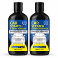 (Pack of 2) Car Scratch Remover Rubbing Compound (200ml) – Scratch and Swirl Remover Polish for Car Paint, Scuffs & Swirl Marks