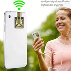 (Pack of 2) Mobile Signal Booster Mobile Network Booster – Universal Cell Phone Internal Antenna Signal Enhancer for 4G 5G & Home Use