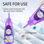 (Pack of 2) Stain Remover for Clothes Roller Ball Fabric Stain Cleaner – Portable Multi-Purpose Spot Remover for Oil, Ink, Coffee & Haldi Stains