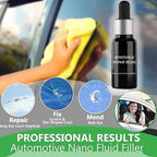 (Pack of 2) Windshield Repair Resin Glass Crack Repair Kit – DIY Auto Glass Windscreen Chip & Crack Restorer Fluid