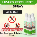 (Pack of 3) Lizard Repellent Spray – Natural Chipkali Bhagane Ka Spray & Herbal Gecko Deterrent for Home, Kitchen & Wall Protection