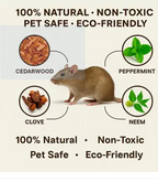 (Pack of 2) Rat Repellent Spray Herbal Rodent Repellent Spray – Non-Toxic Mouse & Pest Control Spray for Car Engine, Kitchen & Home
