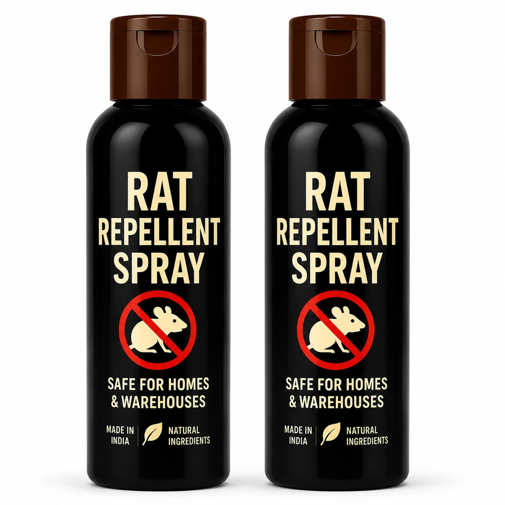(Pack of 2) Rat Repellent Spray Herbal Rodent Repellent Spray – Non-Toxic Mouse & Pest Control Spray for Car Engine, Kitchen & Home