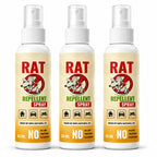 (Pack of 3) Rat Spray for Car Rat Repellent Spray – Herbal Peppermint Rodent Deterrent Spray for Car Engine, Kitchen & Home