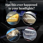 (Pack of 2) Car Scratch Remover Car Headlight Repair Fluid – Headlight Restoration Liquid & Scratch Remover for Yellowing, Foggy Lenses & Scuffs