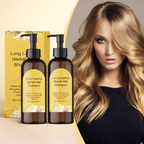 (Pack of 2) Natural Hair Dye Shampoo Japanese Hair Color Shampoo – Long Lasting Ammonia-Free Black Hair Dye for Men & Women